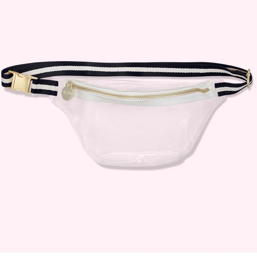 NWT Stoney Clover Lane Clear Fanny pack